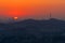 Korea,Sunset of Seoul City Skyline, The best view of South Korea