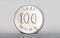 Korean 100 Won coin
