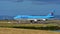 Korean Air Boeing 747-8i super jumbo taxiing at Auckland International Airport