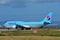 Korean Air Boeing 747-8i super jumbo taxiing at Auckland International Airport