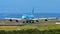 Korean Air Boeing 747-8i super jumbo taxiing at Auckland International Airport