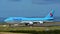 Korean Air Boeing 747-8i super jumbo taxiing at Auckland International Airport