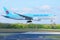 Korean Air Cargo landing