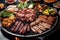 Korean BBQ: Marinated Meats and Communal Grills. AI