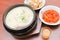 Korean dish - Samgyetang (Ginseng Chicken Soup) - Series 3