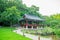 Korean Folk Village,Traditional Korean style architecture in Suwon.