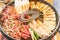 korean food hot pot (Budaejjigae)