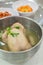 Korean ginseng chicken soup