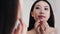 korean skincare facial treatment asian woman face