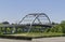 Korean War Veterans bridge with train wagons, Nashville, TN, USA