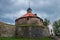 Korela fortress on a gloomy August day. Priozersk