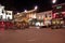 The Korenmarkt square in Arnhem in the center of Arnhem at night