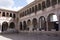 Koricancha Temple Courtyard in Cusco, Peru