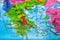 Korinthos Greece map