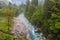 Koritnica river near Bovec village, Sloven