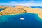 Kornati national park yachting tourist destination aerial view