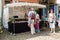 KORNELIMUENSTER, GERMANY, 18th June, 2017 - People browse the historic fair of Kornelimuenster on a sunny warm day.