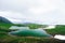 Koruldi lake Caucasus mountains on summer time