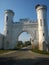 Kosava castle gate of the castle near the village Beloozersk old Sands