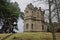 Kose manor cemetery chapel in the forest