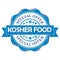 Kosher food, special offer - printable stamp