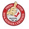 Kosher food, special offer - printable stamp