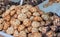 Kosher for Passover coconut and peanuts cookie, for sale at Mahane Yehuda Market, popular marketplace in Jerusalem, Israel