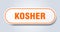 kosher sticker.