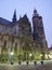 Kosice - Saint Elizabeth cathedral in winter evening.