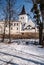 Kostel Povyseni sv. Krize church in Karvina - Frystat city in Czech republic