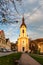 Kostel sv. Jana Nepomuckeho church in Stramberk town in Czech republic