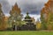 Kostroma Architectural-Ethnographic and Landscape Museum-Reserve Kostromskaya Sloboda. Church of Elijah Prophet from village Upper