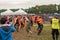 Kostrzyn nad OdrÄ…, Poland - July 15, 2016: people have fun at the Przystanek Woodstock music festival PolAndRock