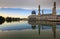 Kota Kinabalu mosque reflection