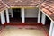 Kothduwa temple building in Sri Lanka, view from inside