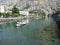 Kotor, 27th August: Landscape with Skurda river from Downtown of Kotor in Montenegro