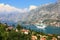 Kotor bay and a cruise ship