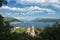 Kotor Bay And Savina Monastery High View In Herceg Novi, Montenegro