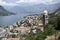 Kotor city and the chuch