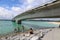 Kouri Bridge in Okinawa, Japan