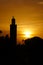 The Koutobia mosque in sunset, Marrakech