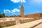 Koutoubia mosque with minaret in Marrakesh. Morocco, North Africa