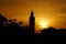 The Koutoubia mosque in sunset, Marrakesh