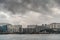 Kowloon bay skyline early morning, Hong Kong China