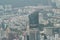 Kowloon cityscape with landmark building