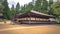 Koyasan - June 04, 2019: Dai Garan Buddhist temple in Koyasan, Japan