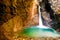 Kozjak waterfall in Slovenia