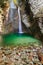 Kozjak waterfalls to the beautiful cave of Triglav National Park