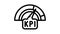 kpi business management line icon animation