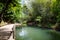Krabi hot springs river